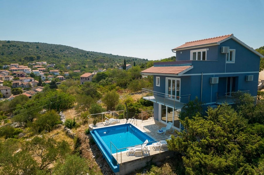 Köp ett hus i Kroatien, Centrala Dalmatien, ön Ciovo Trogir - Panorama Scouting Immobilien H2083, inköpspris: 440 000 EUR - bild 3