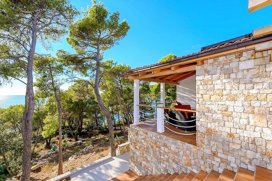 Fastigheter Kroatien - ön Čiovo + Trogir, hus Panorama Scouting H2092