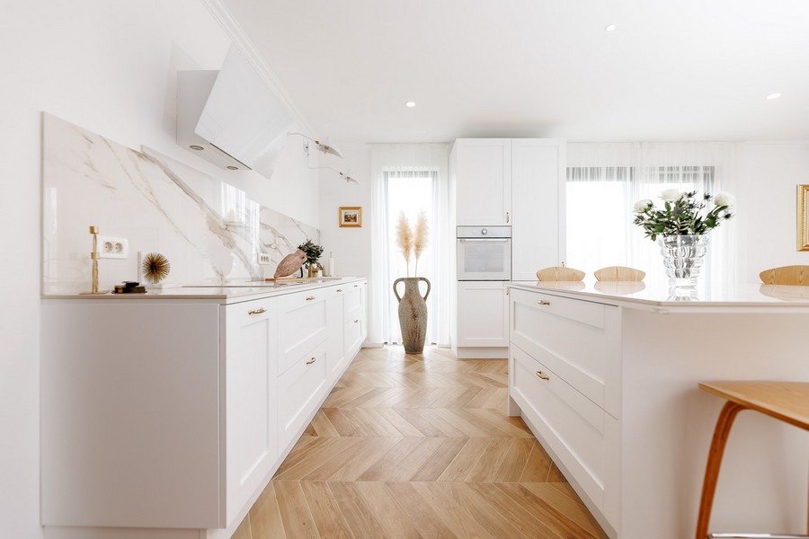 Kök av fastighet H2125 till salu i Kroatien, ön Krk - Panorama Scouting.