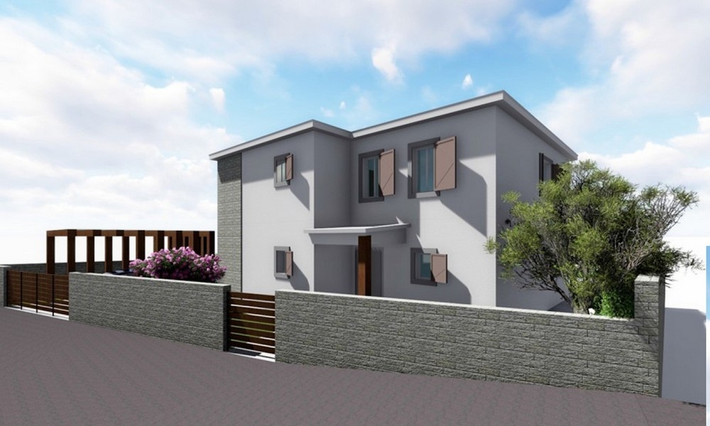 Fastigheter Kroatien - ön Pag, Hus Panorama Scouting H2299