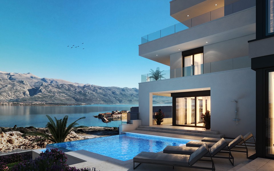 Köp lyxvilla Kroatien - Panorama Scouting H2319.