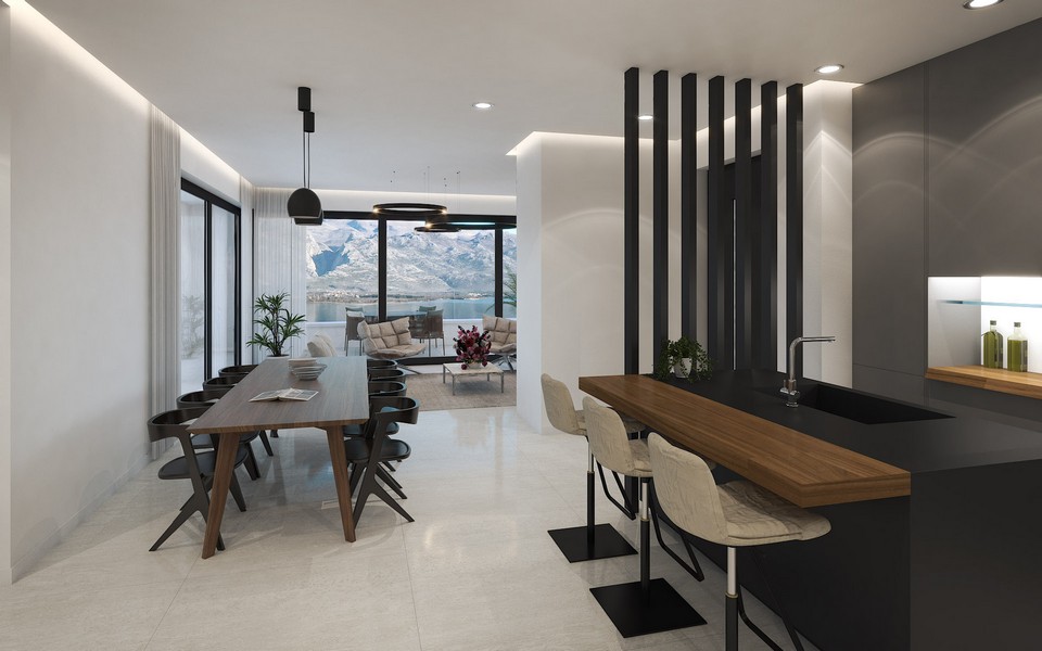 Etablering av fastighet H2319, Norra Dalmatien - Panorama Scouting Kroatien.