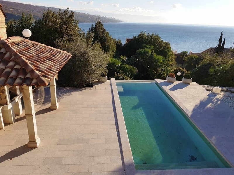 Villa med pool i Kroatien