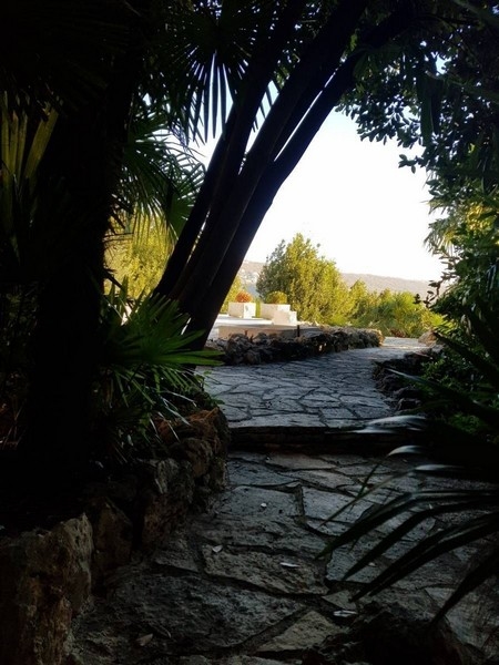 Hus med tillgång till strandpromenaden