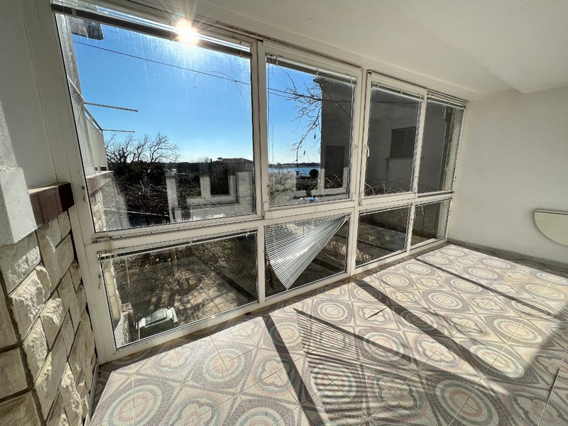 Havsutsikt från övervåningen.