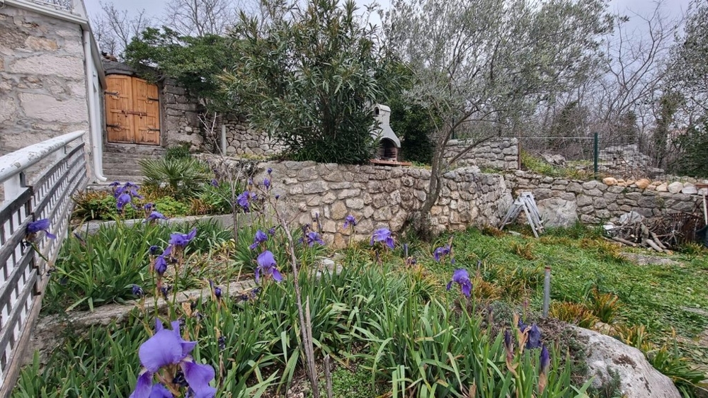 Stor trädgård med fantastisk panoramautsikt