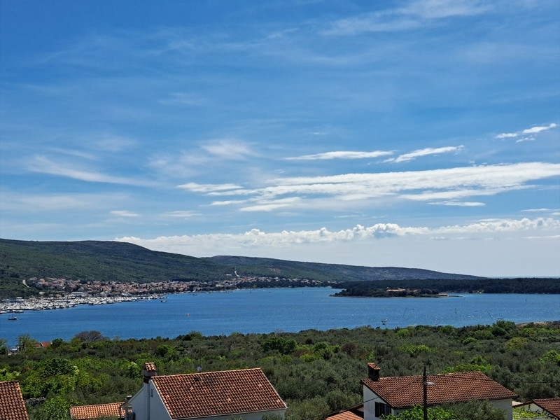 Havsutsikt över fastigheten H2595, ön Krk, Kroatien.