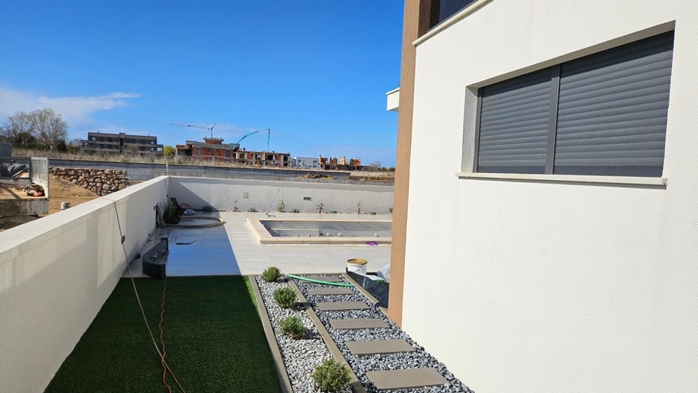 3D-visualisering av fastigheten H2640 i Kroatien.