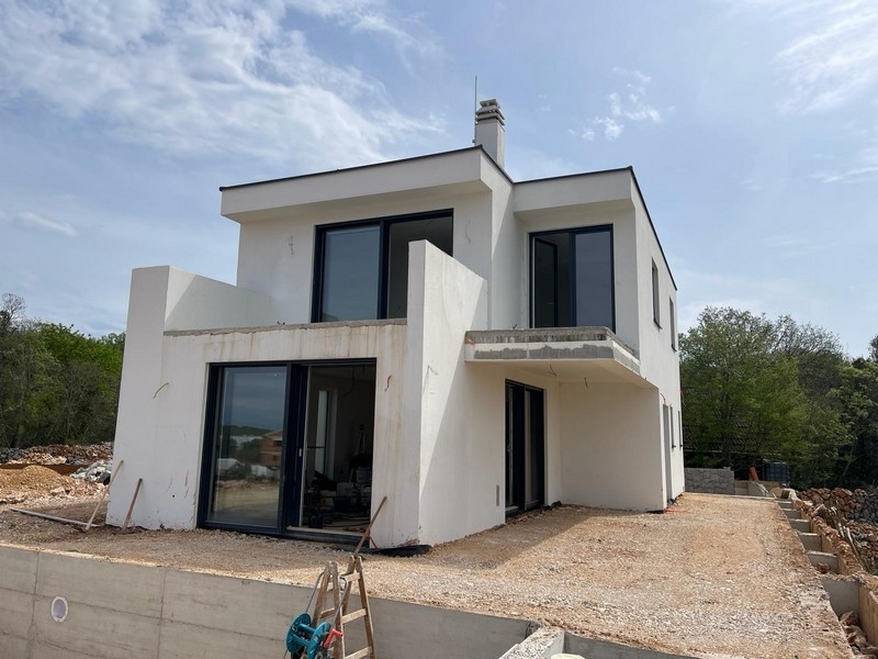 Köp nya villor på ön Krk i Kroatien - Panorama Scouting fastighet H2715.