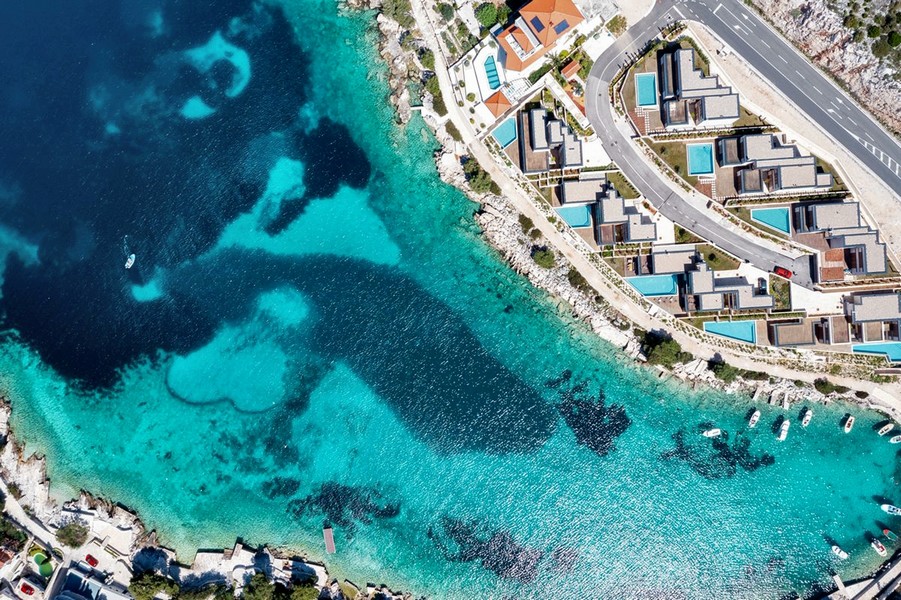 Villa i en vacker vik i Primosten - Panorama Scouting