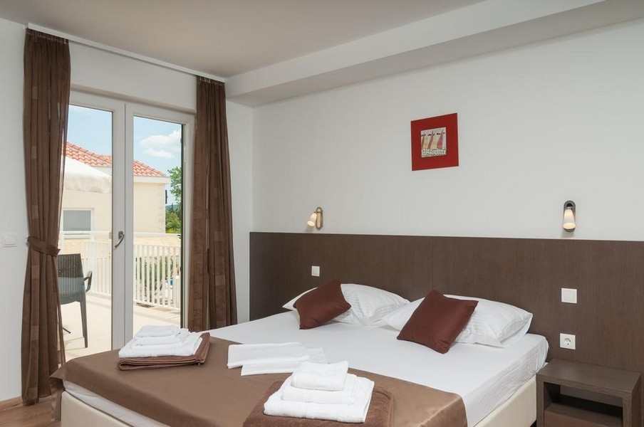 Fullt möblerade sovrum