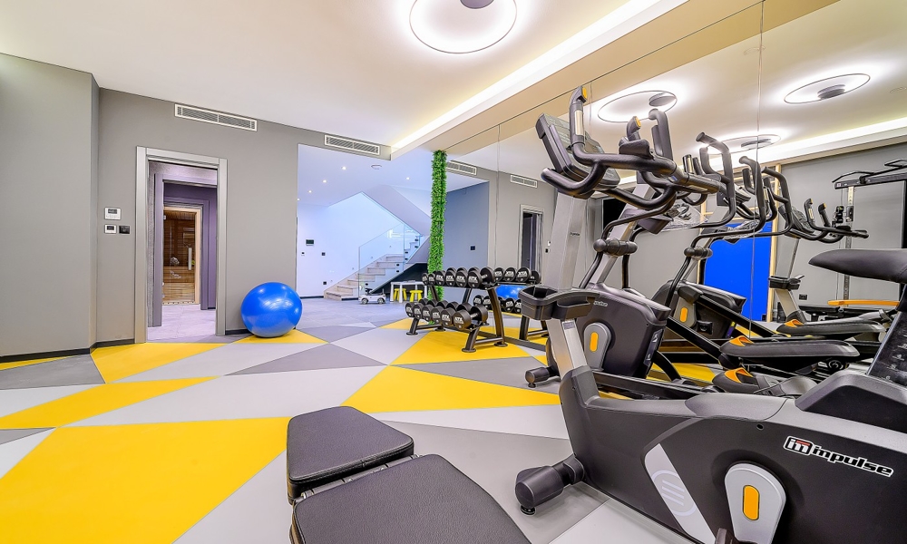 Fullt möblerade sovrum