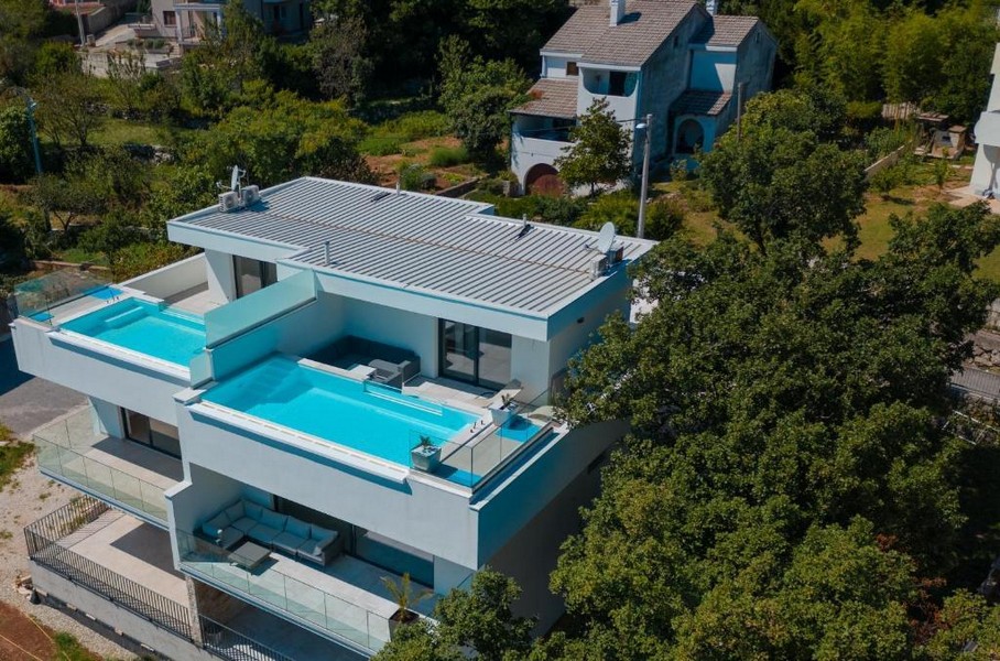 Fastigheter i Kroatien - Hus H3038 nära Opatija.