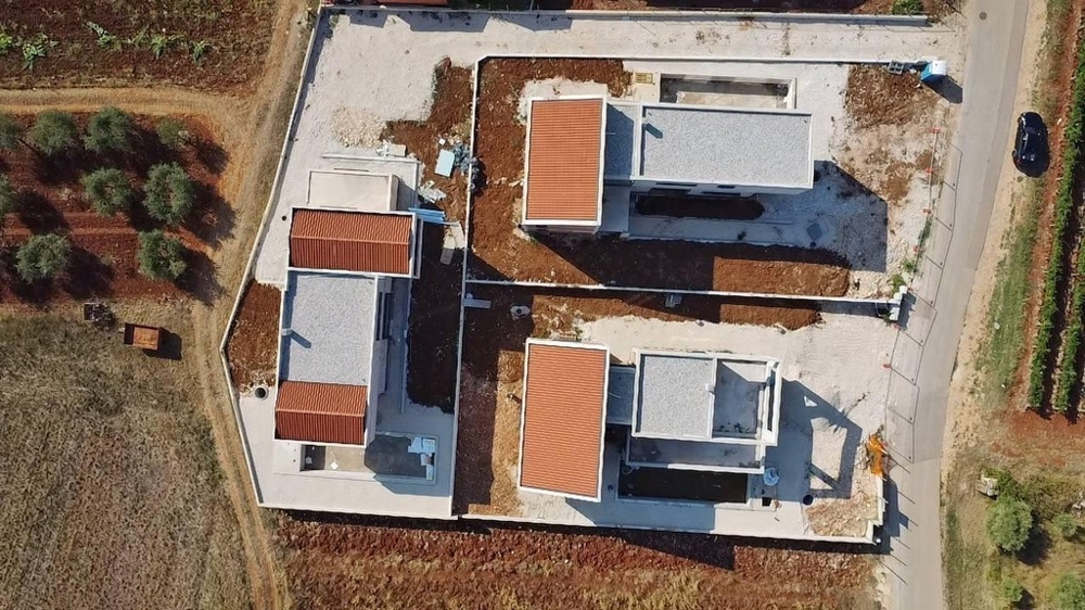 Nybyggnation av moderna villor i Istrien - till salu.