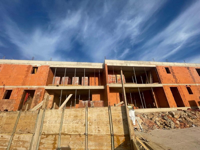 Skalkonstruktion av fastigheten H3459 i Kroatien.