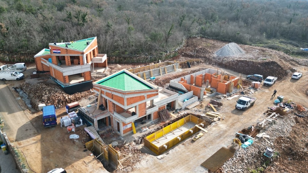 Havsutsikt från villan.