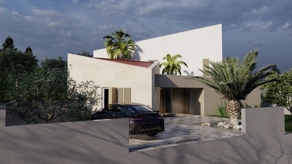 Tillgång till villa H3473 i Kroatien nära Malinska.