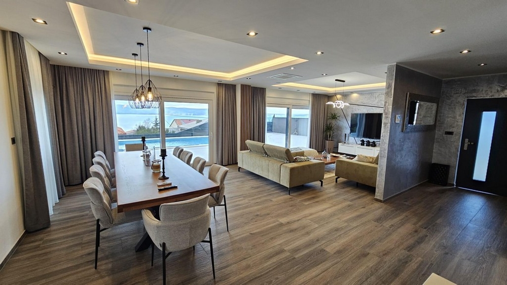 Förstklassigt vardagsrum - fastighet H2484 i Kroatien.