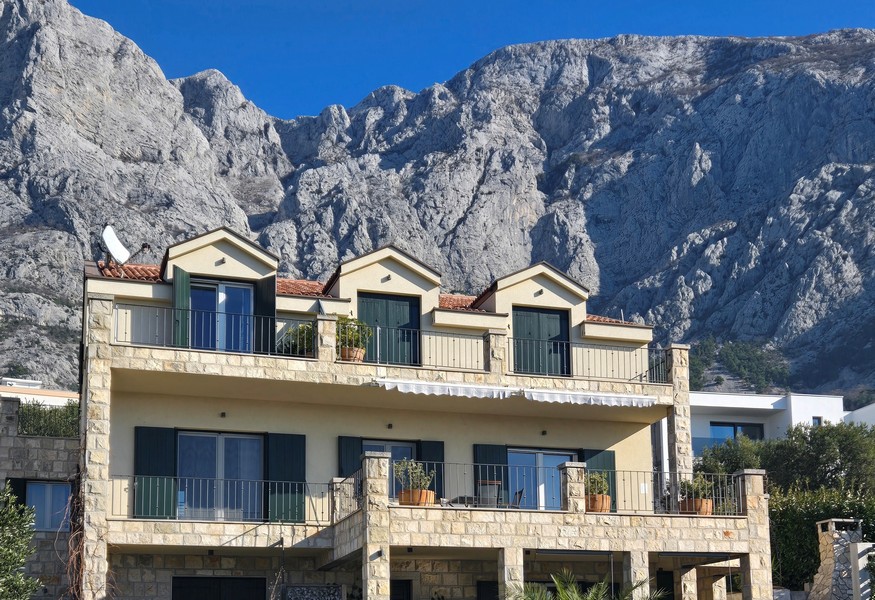 Exteriör vy av villan