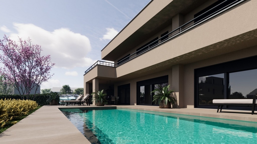 Köp en villa med pool i Istrien - Panorama Scouting.