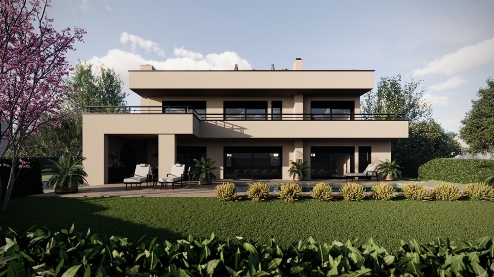 Modern villa i Istrien, Kroatien till salu på Panorama Scouting.