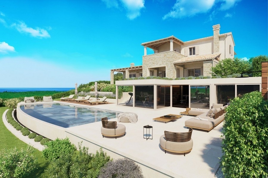 Medelhavsvilla till salu Kroatien - Panorama Scouting H3517.