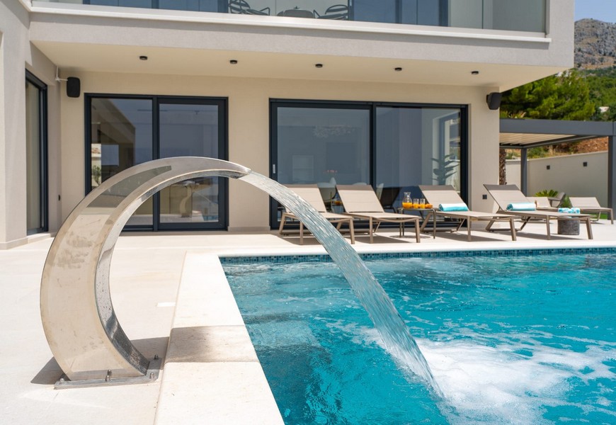 Villa med pool till salu i Split-regionen, Kroatien.