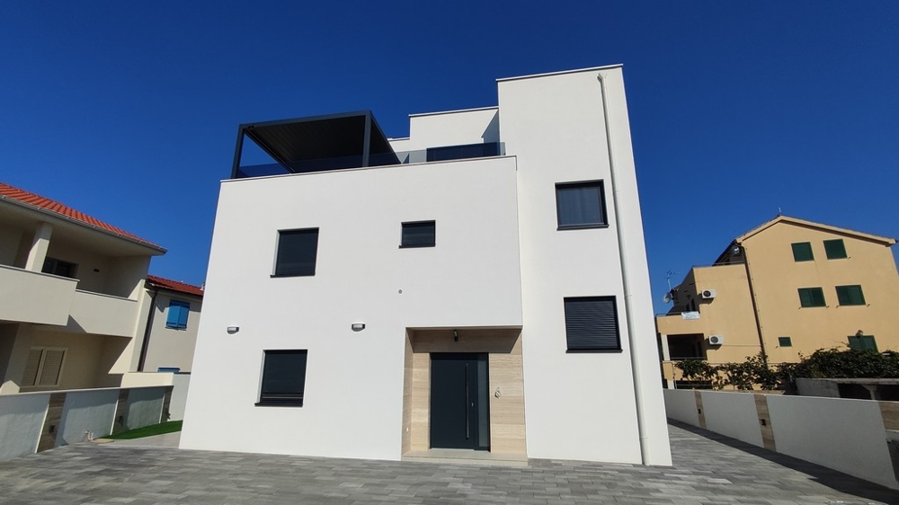 Havsutsikt från terrassen