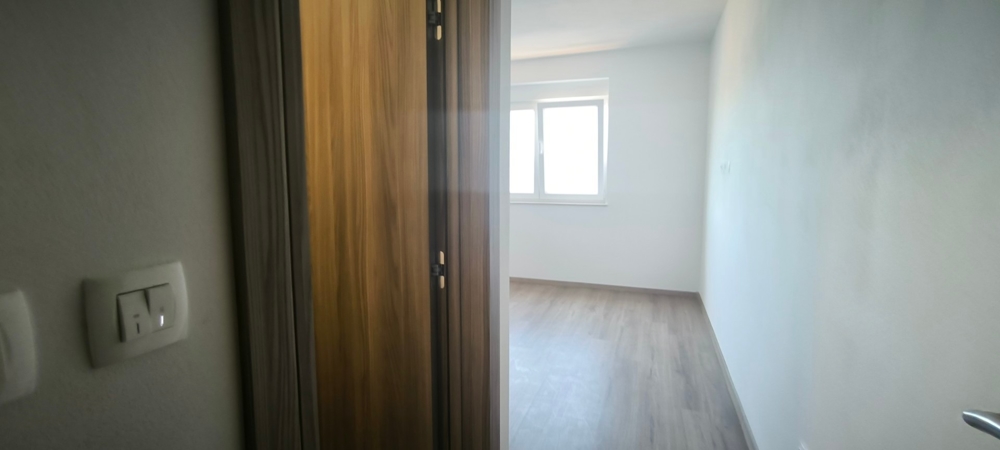 Utsikt över ett av sovrummen i den nya byggnaden.