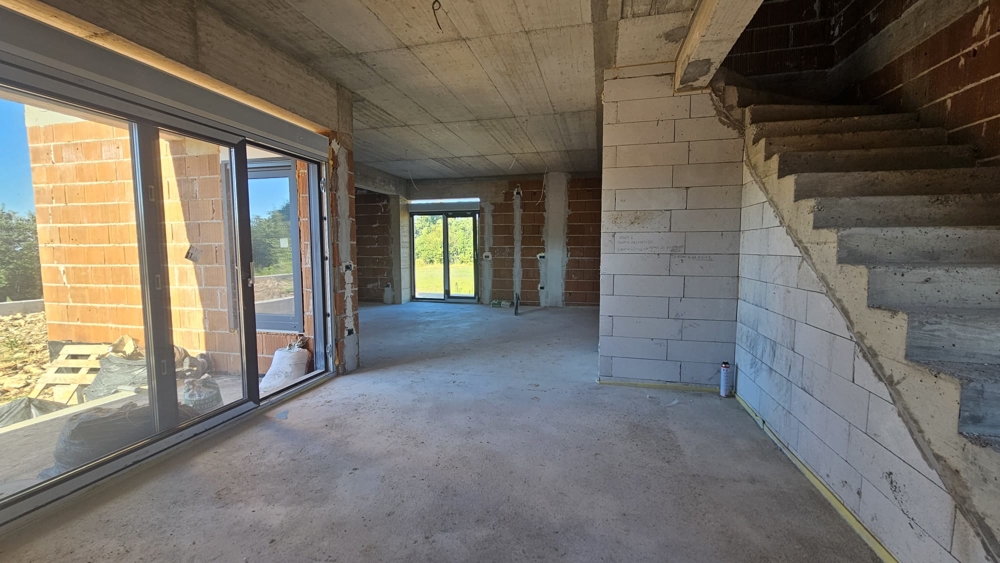 Bottenvåningen i villa H3578 i Kroatien.