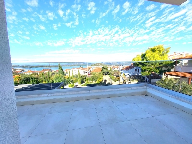 Havsutsikt över Villa H3592 i Kroatien - Panorama Scouting.