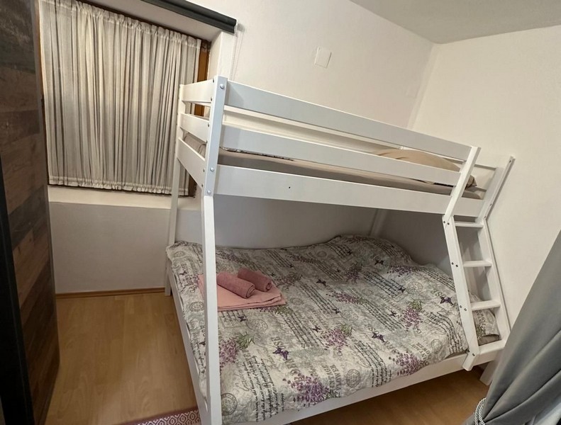 Sovrum med våningssäng