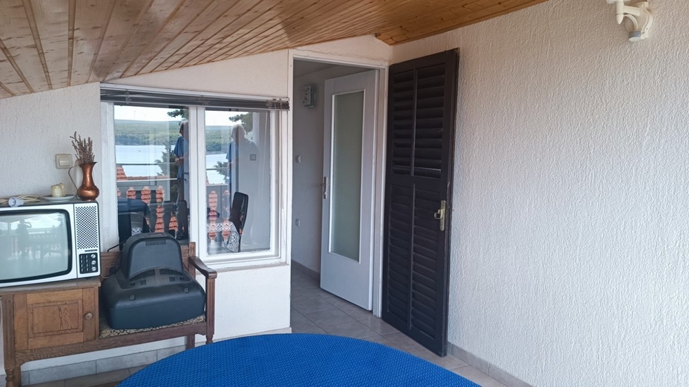 Tillgång till terrassen med havsutsikt