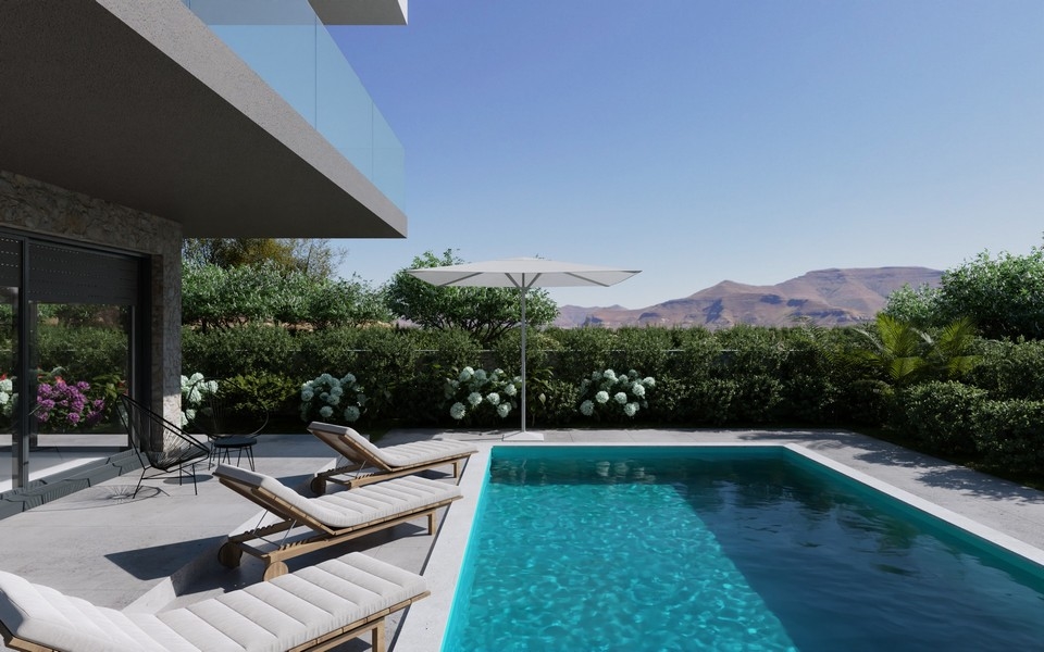 Köp en modern villa i Kroatien på ön Murter - Panorama Scouting.