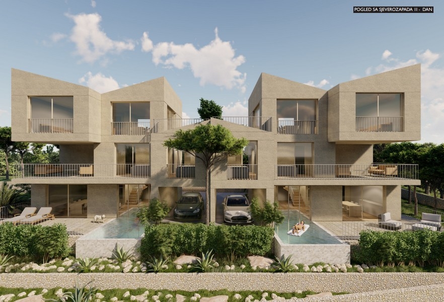 Modern fastighet till salu på Krk i Soline.