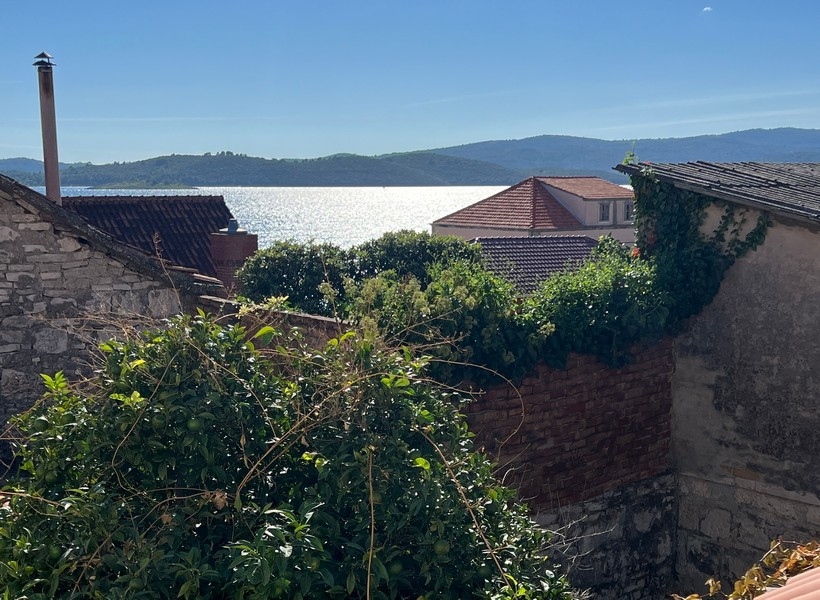 Havsutsikt från fastighet H3619 i södra Dalmatien - Peljesac halvön.