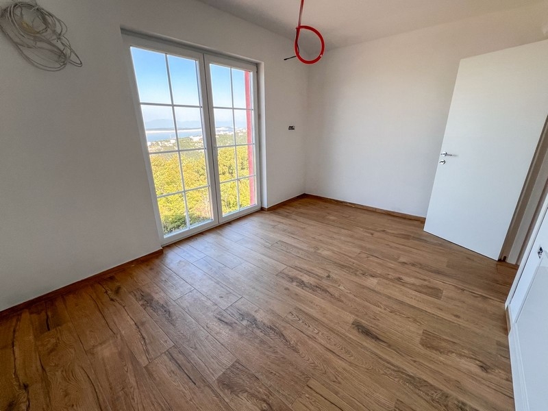 Sovrum med havsutsikt