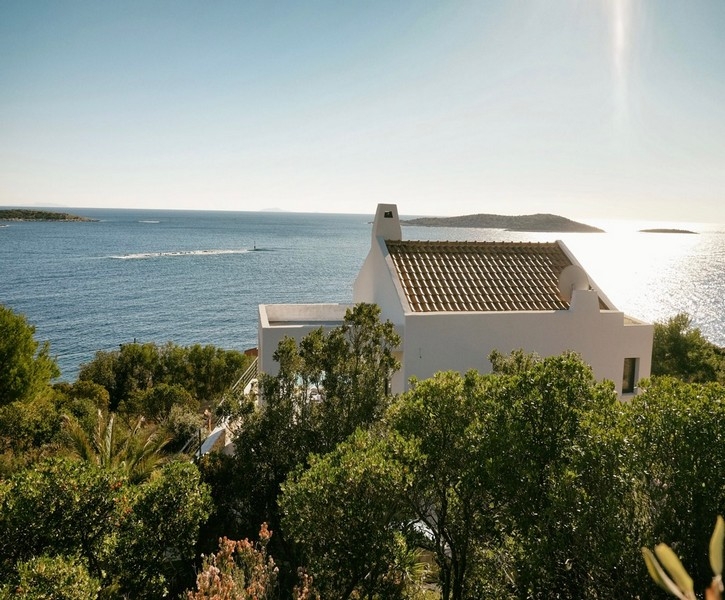 Villa i Kroatien med havsutsikt