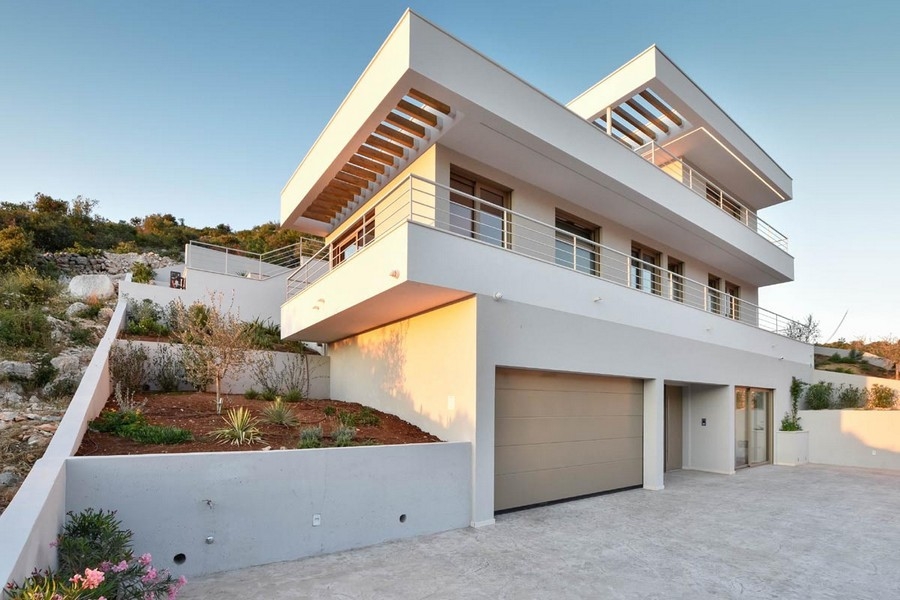 Köp en modern villa med garage i Kroatien - Panorama Scouting.
