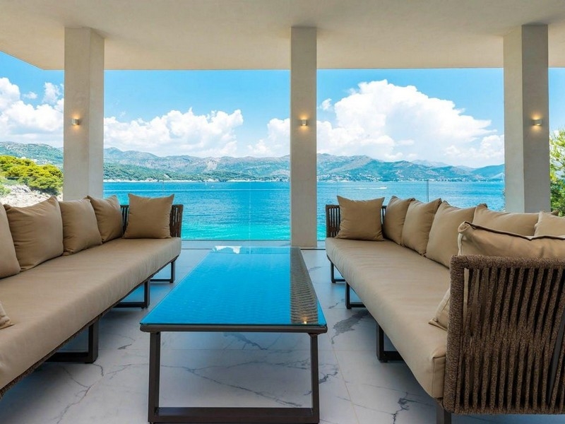 Lyxig villa vid havet i Dubrovnik-regionen, Kroatien - Panorama Scouting.