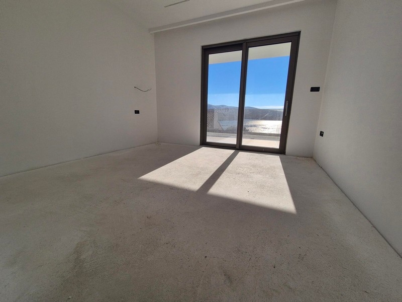 Havsutsikt från sovrummet.