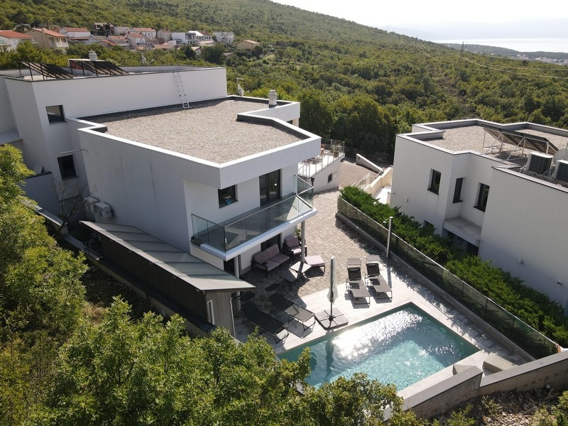 Modern lyxvilla H3703 till salu i Kroatien - Panorama Scouting.