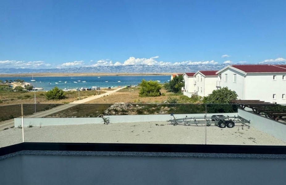 Havsutsikt över fastighet H3716 i Kroatien - Panorama Scouting.