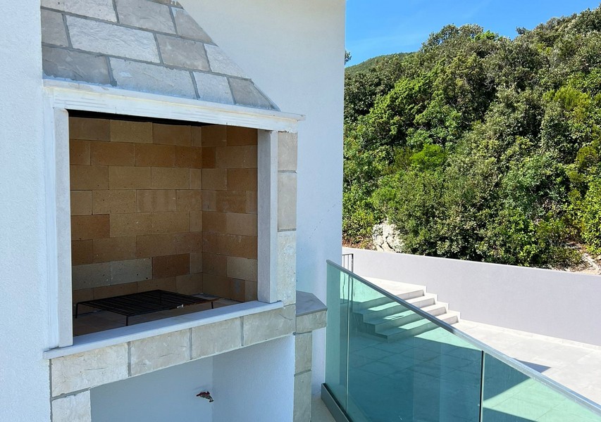 Grill av Villa H3727 på Korcula.