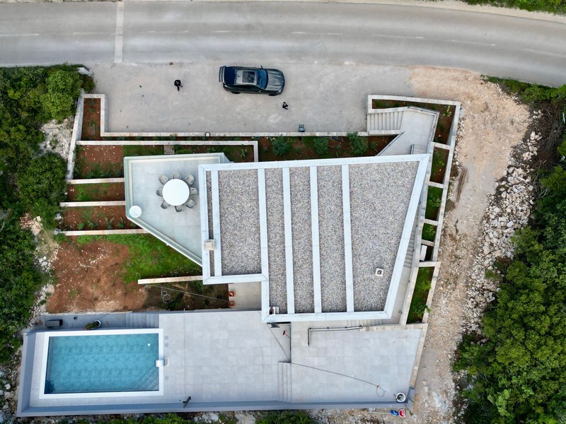 Drönare undantag för fastighet H3727 i Kroatien.