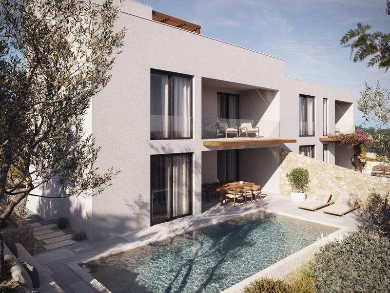 Fastigheter med pool Kroatien - Panorama Scouting.