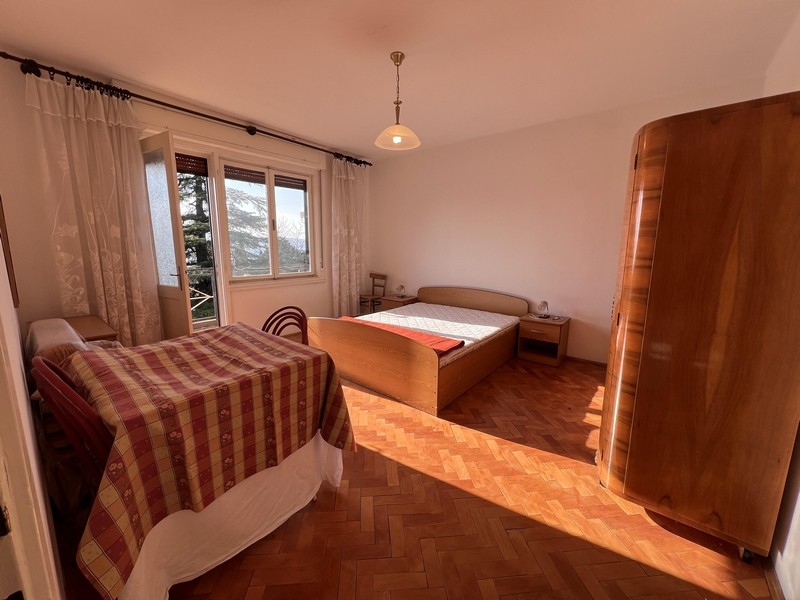 Havsutsikt från balkongen i Crikvenica