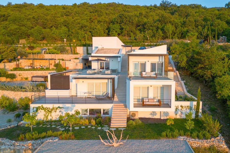 Köp modern villa nära Opatija i Kroatien - H3892.