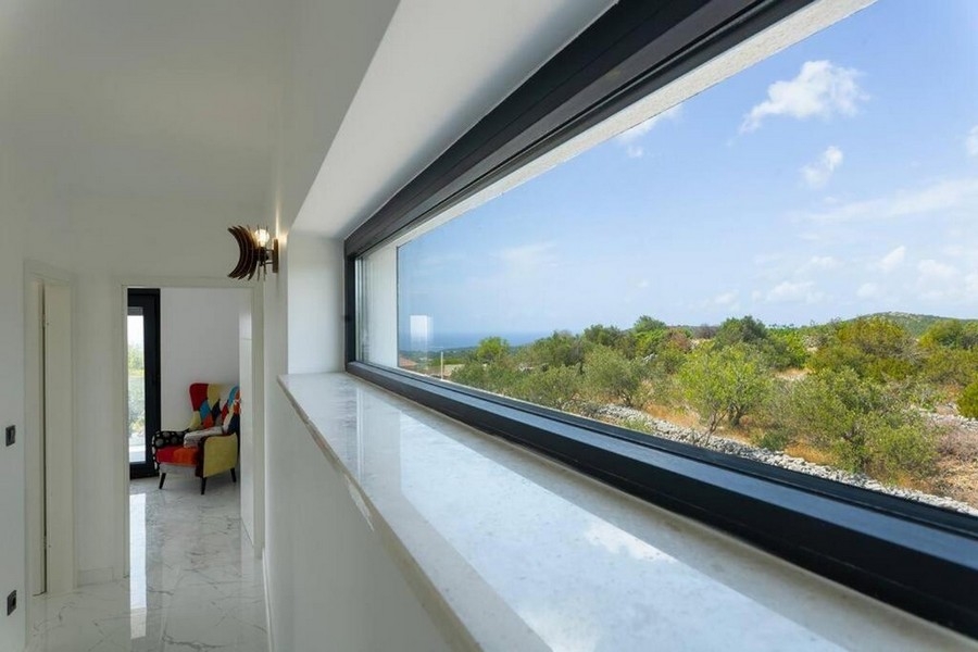 Utsikt över havet i Kroatien.