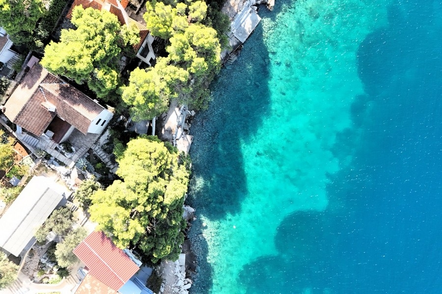 Köp ett hus vid havet Rogoznica, Dalmatien.